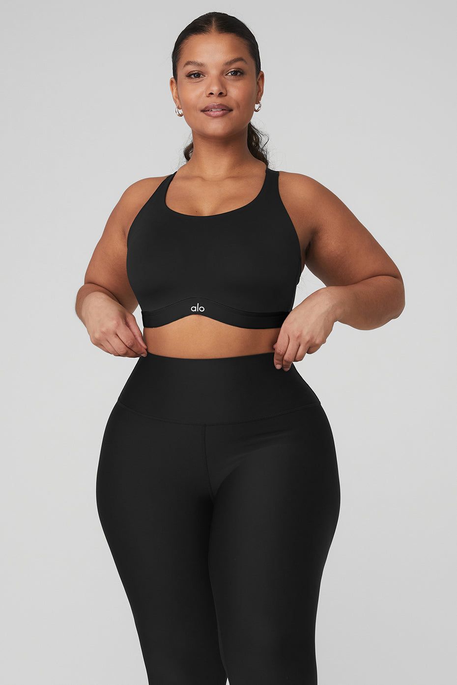 Power Move High Impact Bra - Black sold by Alo Yoga product image thumbnail 5