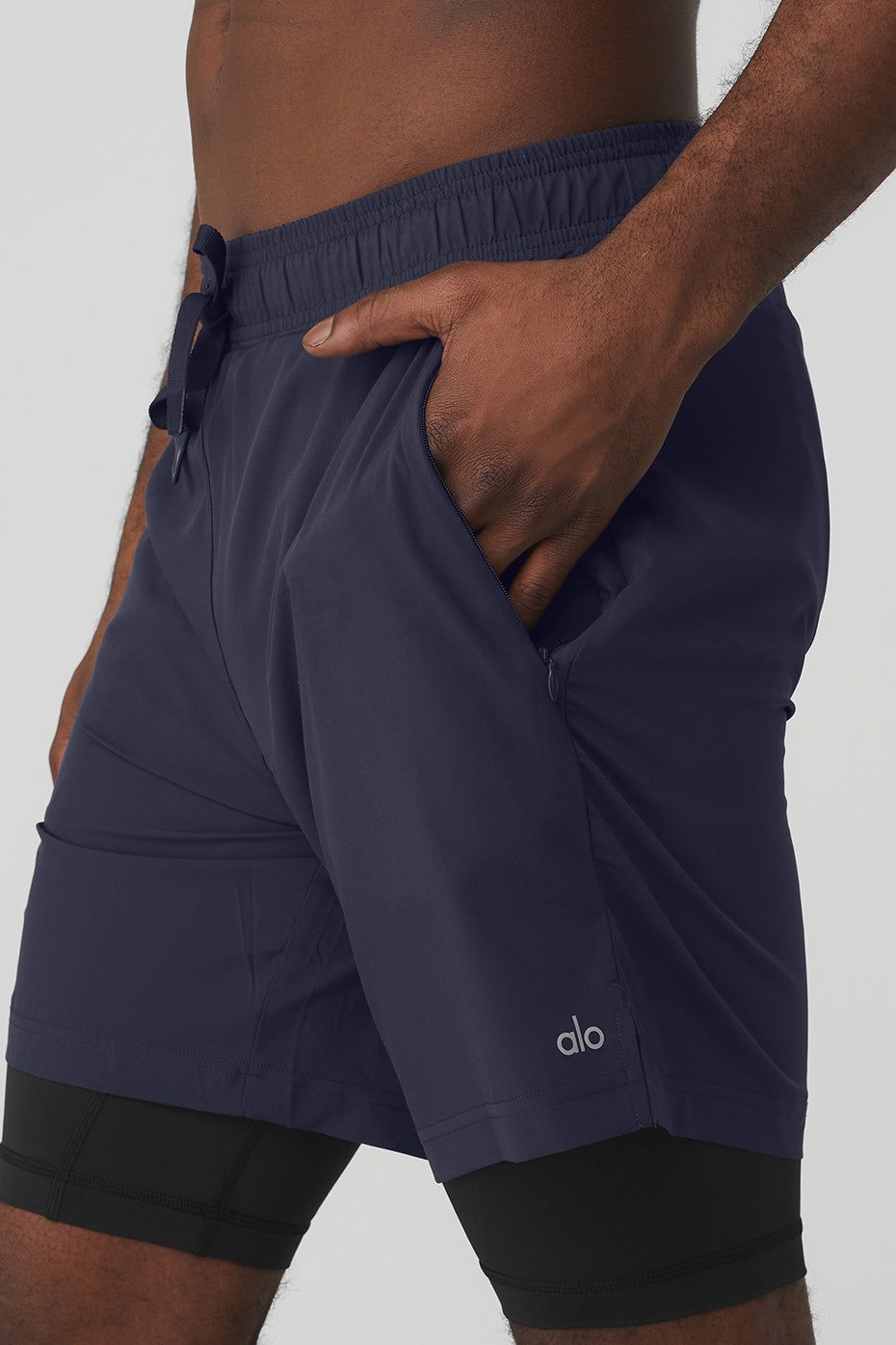 7" Unity 2-In-1 Short - True Navy/Black sold by Alo Yoga product image thumbnail 4