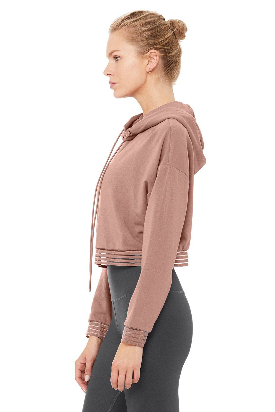 K-O Hoodie - Smoky Quartz sold by Alo Yoga product image thumbnail 3