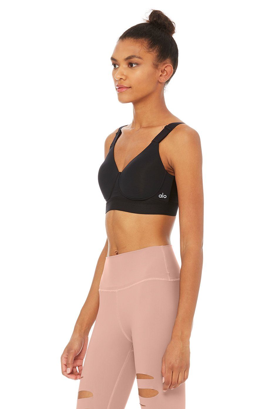 Max Support Heroine Bra - Black sold by Alo Yoga product image thumbnail 2