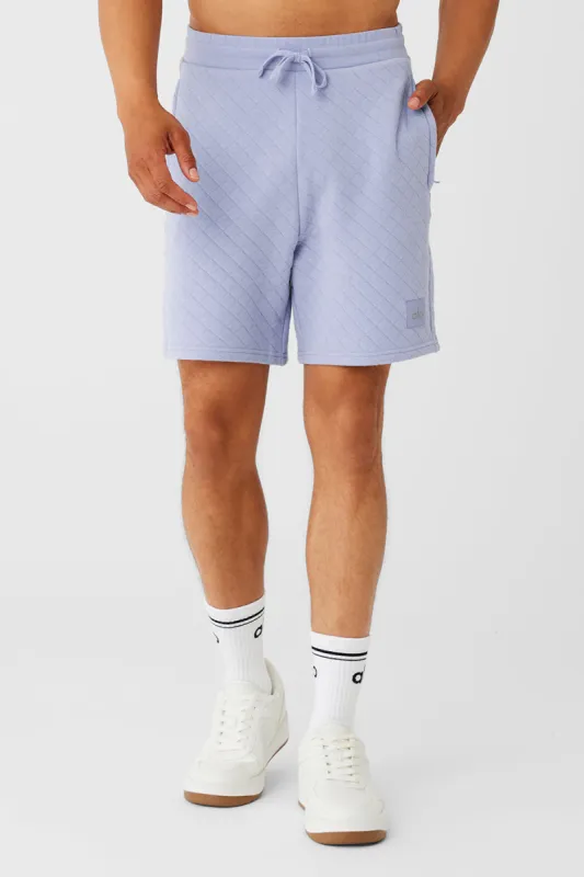 Quilted Stadium Short - Icy Purple sold by Alo Yoga