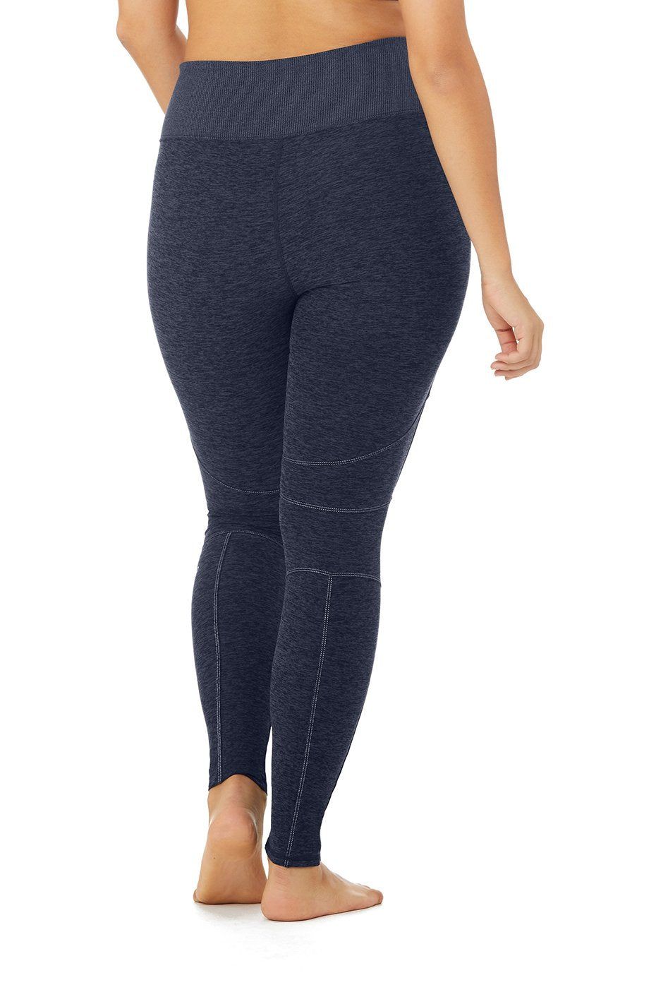 High-Waist Alosoft Revel Legging - Rich Navy Heather sold by Alo Yoga product image thumbnail 6