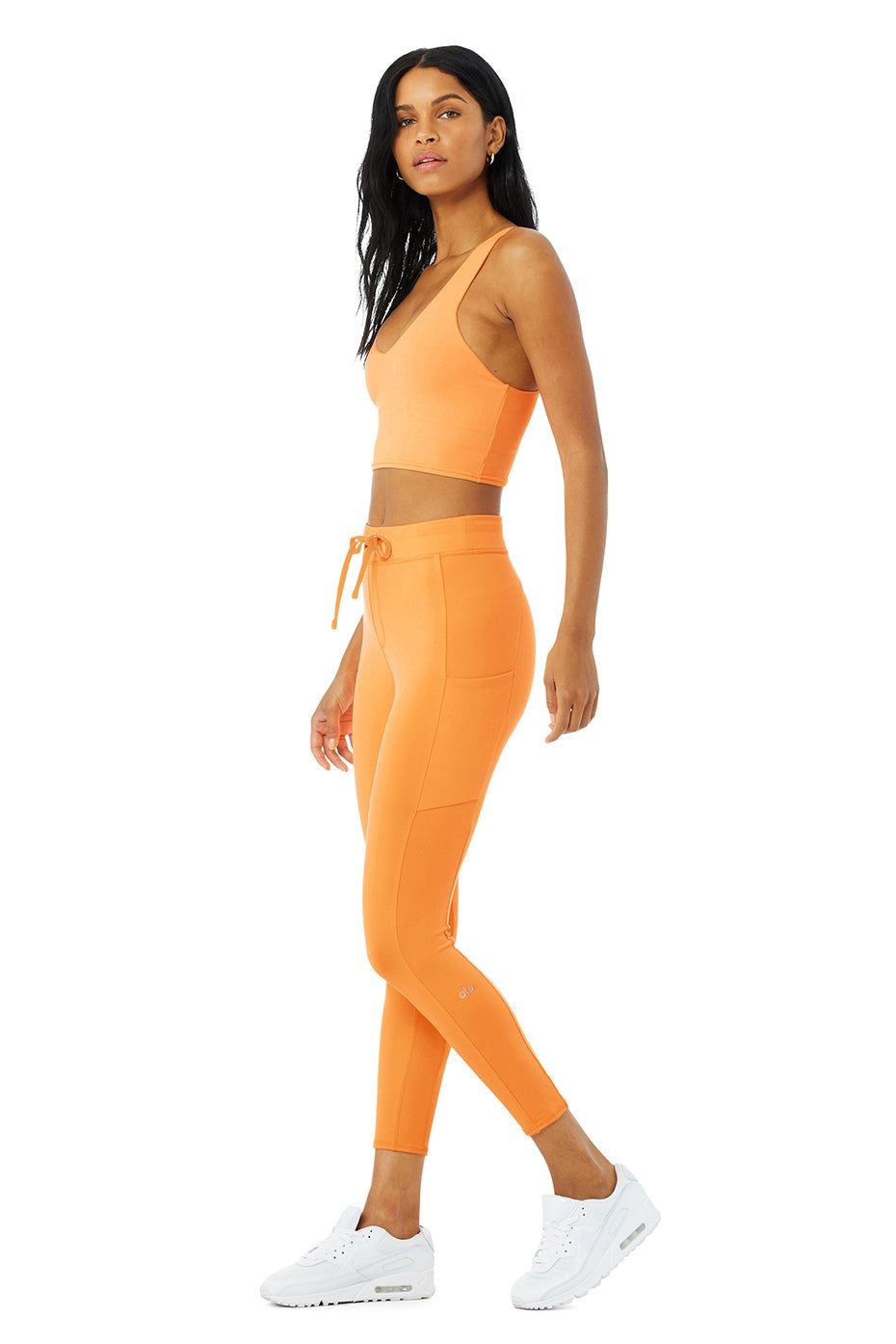 Real Bra Tank - Neon Apricot sold by Alo Yoga product image thumbnail 6