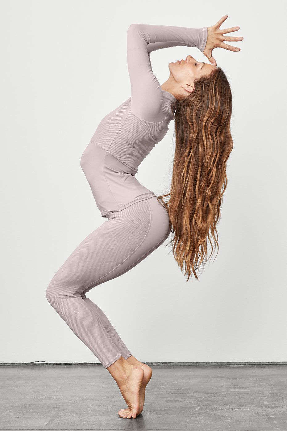 High-Waist 7/8 No Limit Legging - Lavender Dusk sold by Alo Yoga product image thumbnail 11