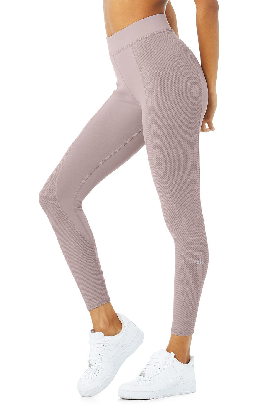 High-Waist 7/8 No Limit Legging - Lavender Dusk sold by Alo Yoga product image thumbnail 3