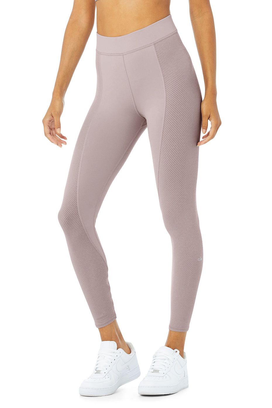 High-Waist 7/8 No Limit Legging - Lavender Dusk sold by Alo Yoga