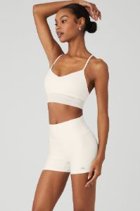 Lavish Bra - Ivory sold by Alo Yoga