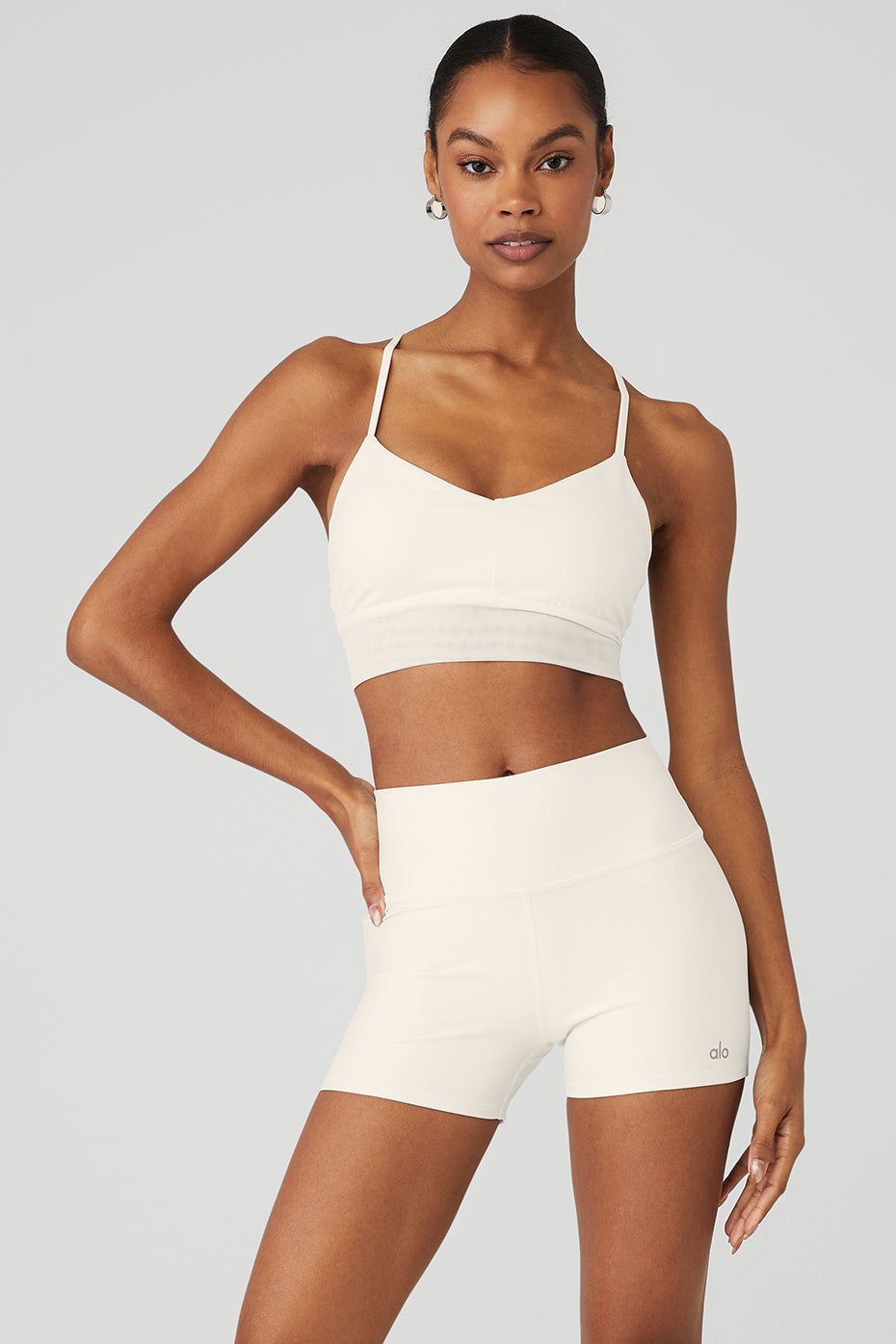 Lavish Bra - Ivory sold by Alo Yoga