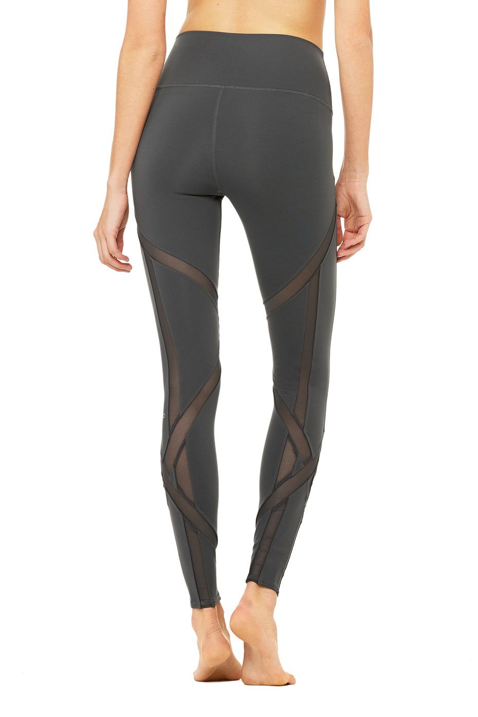 High-Waist Laced Legging - Anthracite sold by Alo Yoga product image thumbnail 3