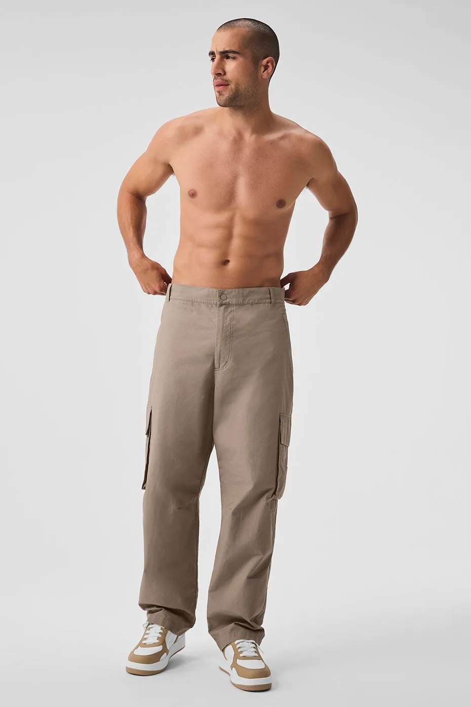 Cargo Ripstop Trouser - Gravel sold by Alo Yoga product image thumbnail 5