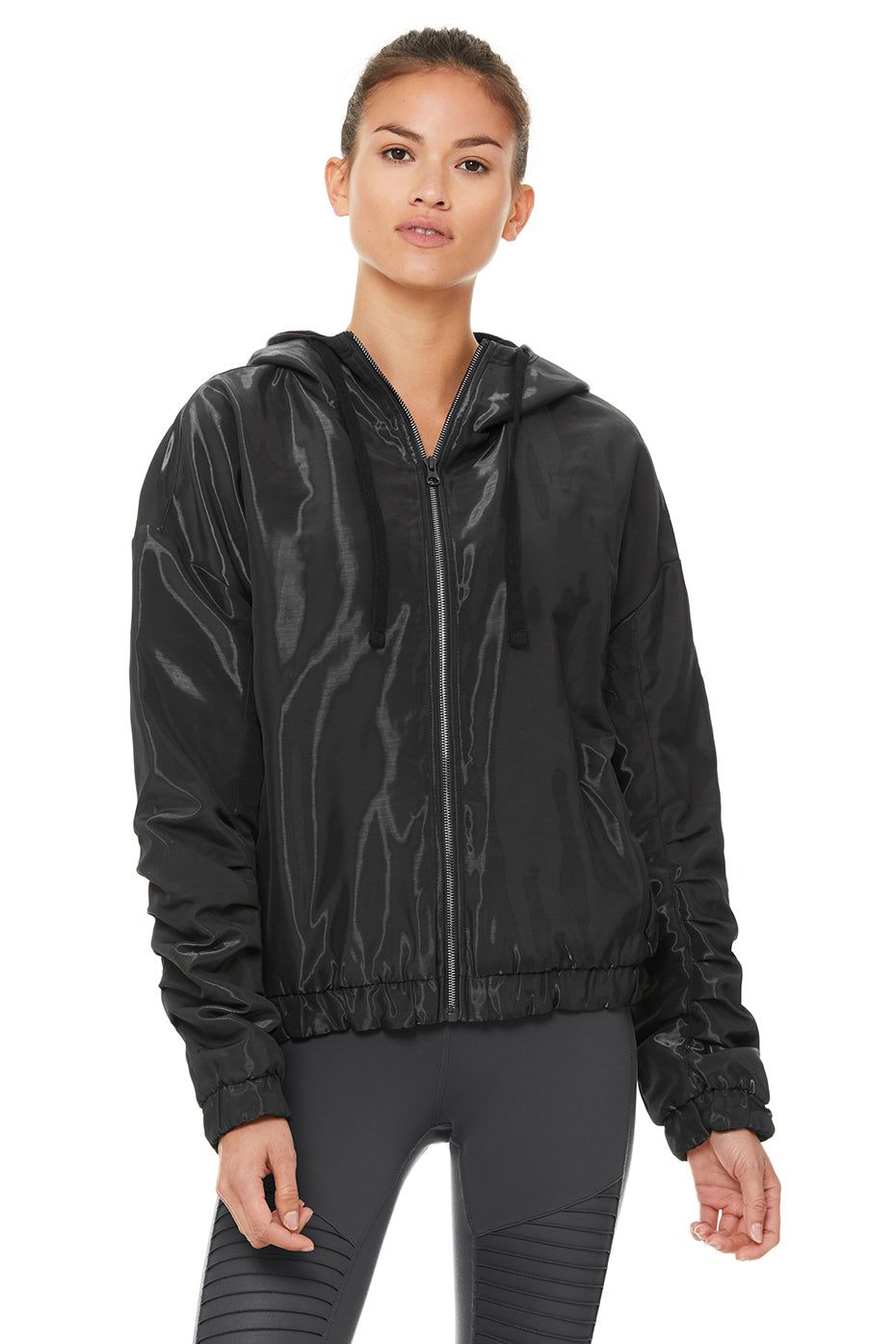 Sleek Jacket - Black Shine sold by Alo Yoga product image thumbnail 2