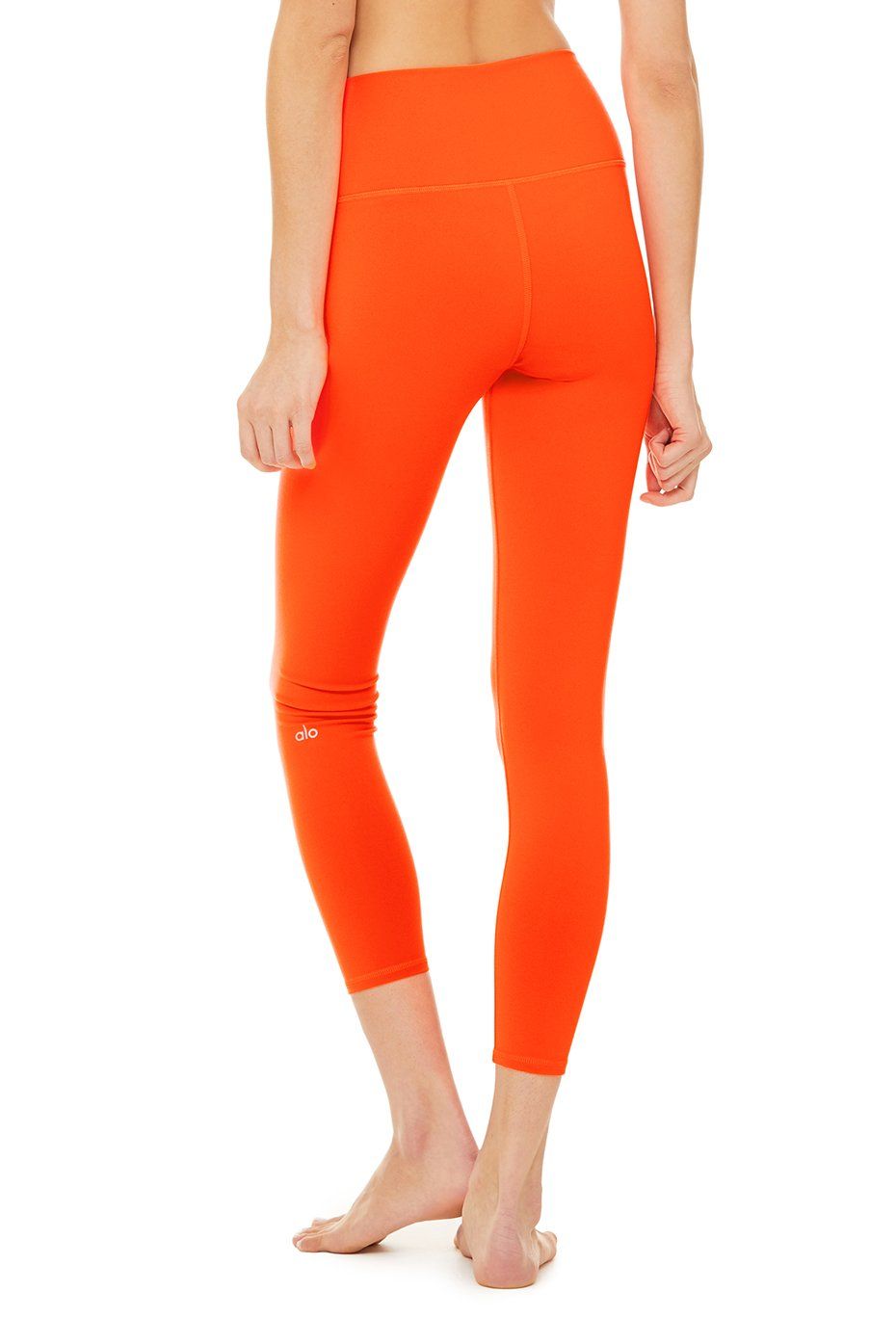 Limited-Edition Exclusive 7/8 High-Waist Neon Airbrush Legging - Neon Lily sold by Alo Yoga product image thumbnail 3