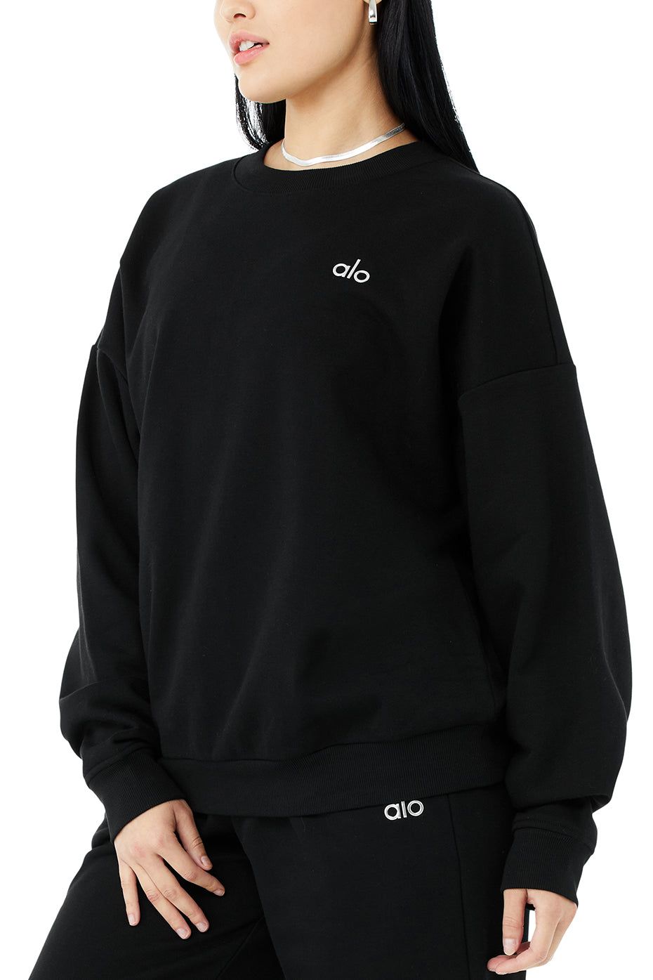 Accolade Crew Neck Pullover & Accolade Straight Leg Sweatpant Set sold by Alo Yoga product image thumbnail 8