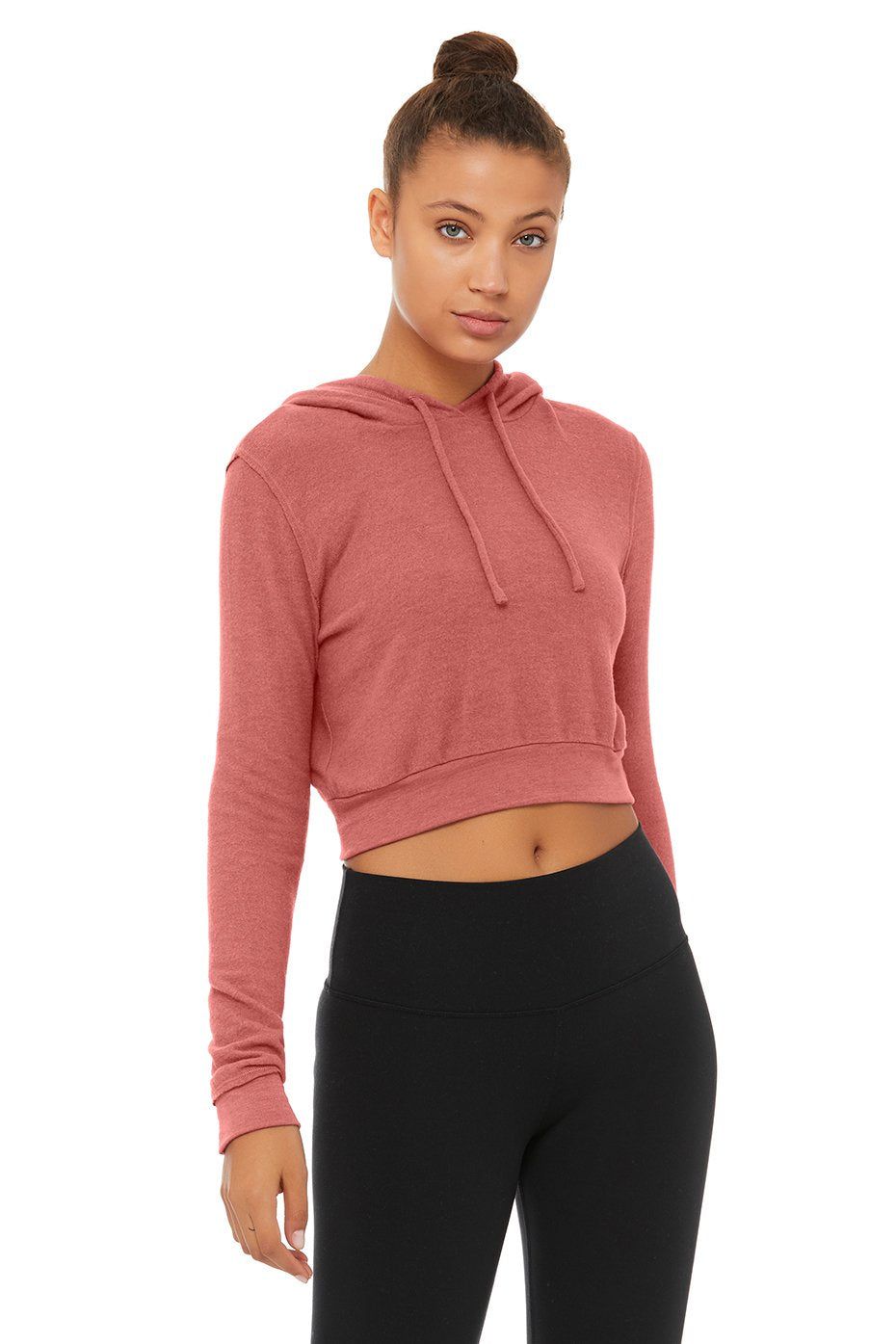 Getaway Hoodie - Rosewood Heather sold by Alo Yoga