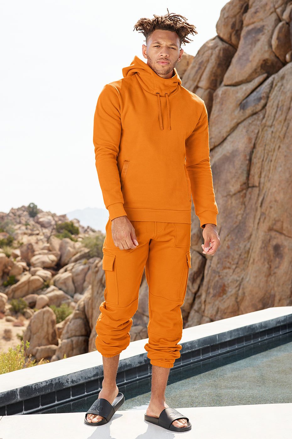 Highline Cargo Sweatpant - Atomic Orange sold by Alo Yoga product image thumbnail 7