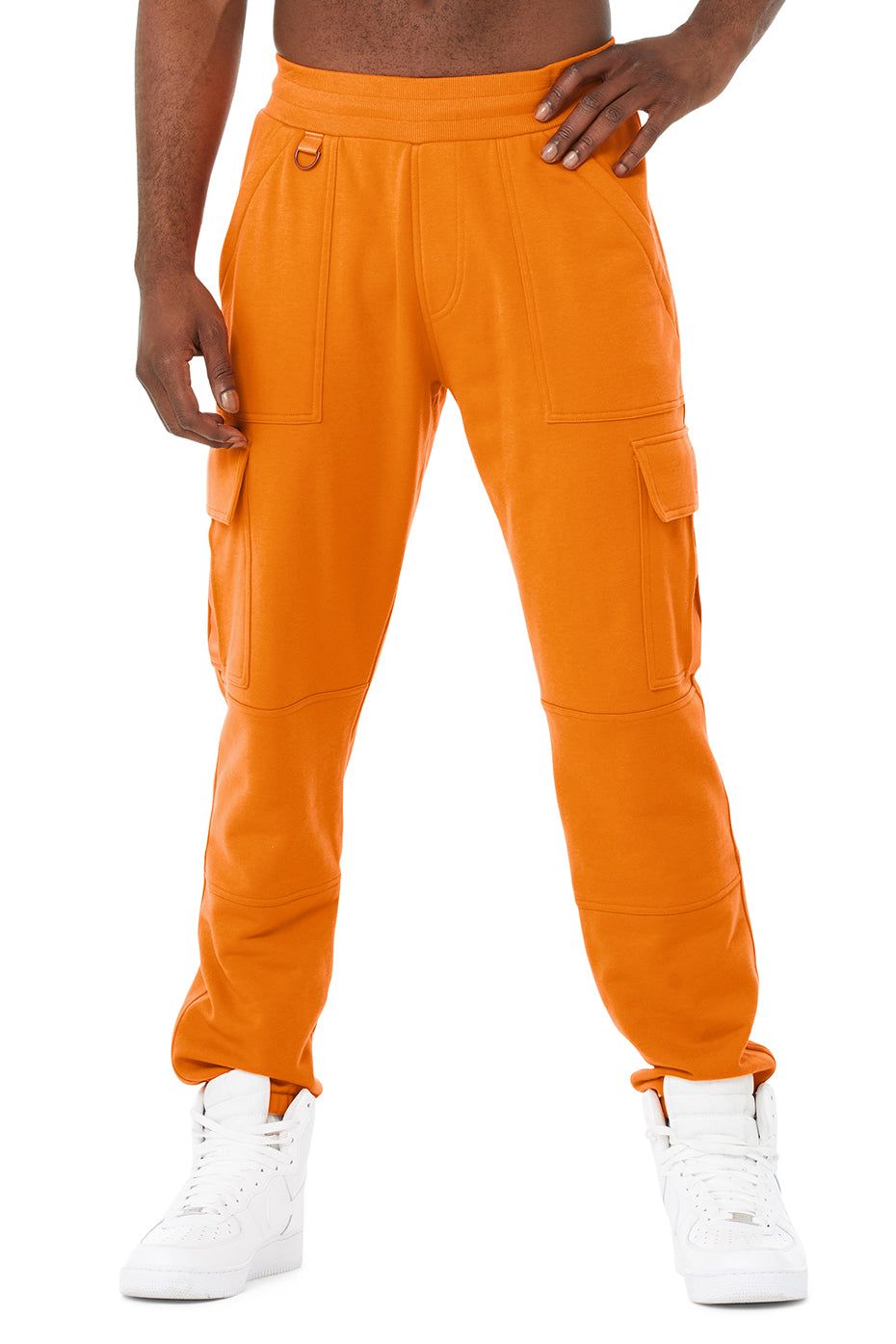 Highline Cargo Sweatpant - Atomic Orange sold by Alo Yoga