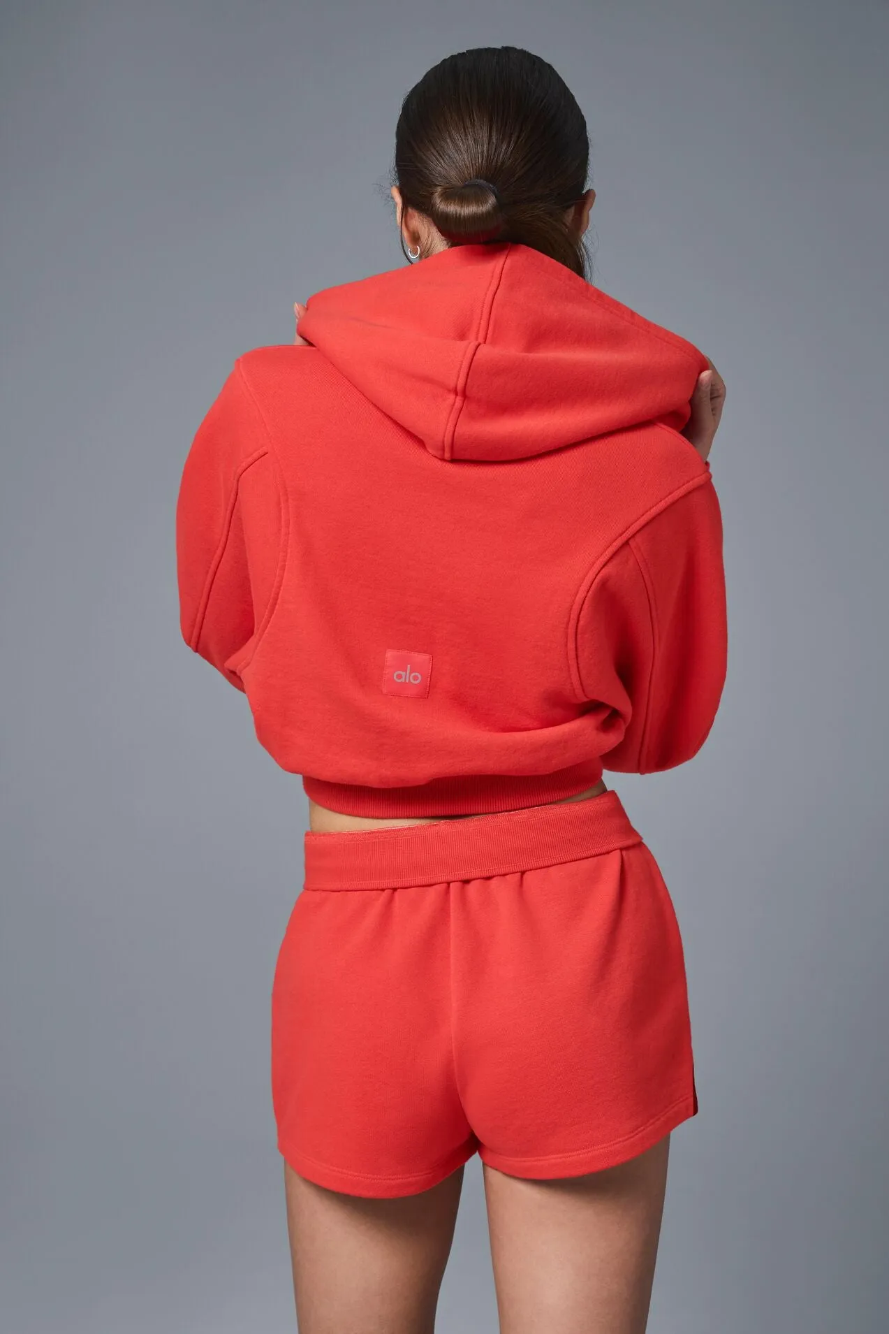 Sweet Escape Zip Up Hoodie - Red Hot Summer sold by Alo Yoga product image thumbnail 4