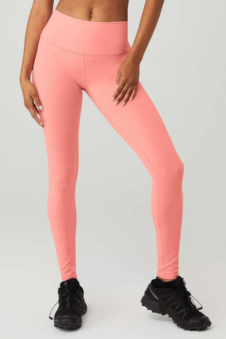 High-Waist Airbrush Legging - Strawberry Lemonade sold by Alo Yoga