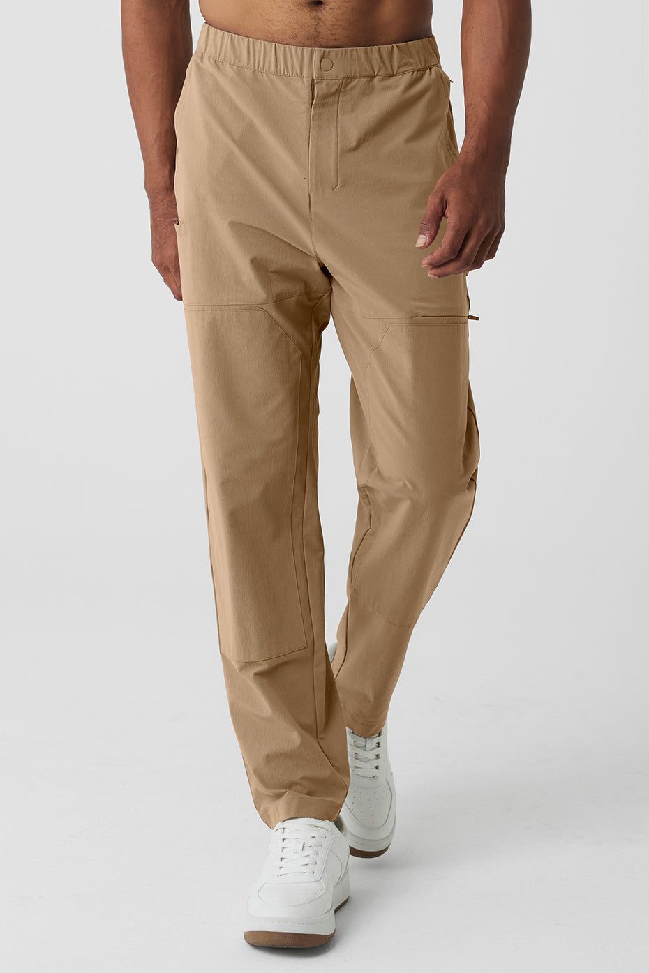 Co-Op Carpenter Track Pant - Gravel sold by Alo Yoga