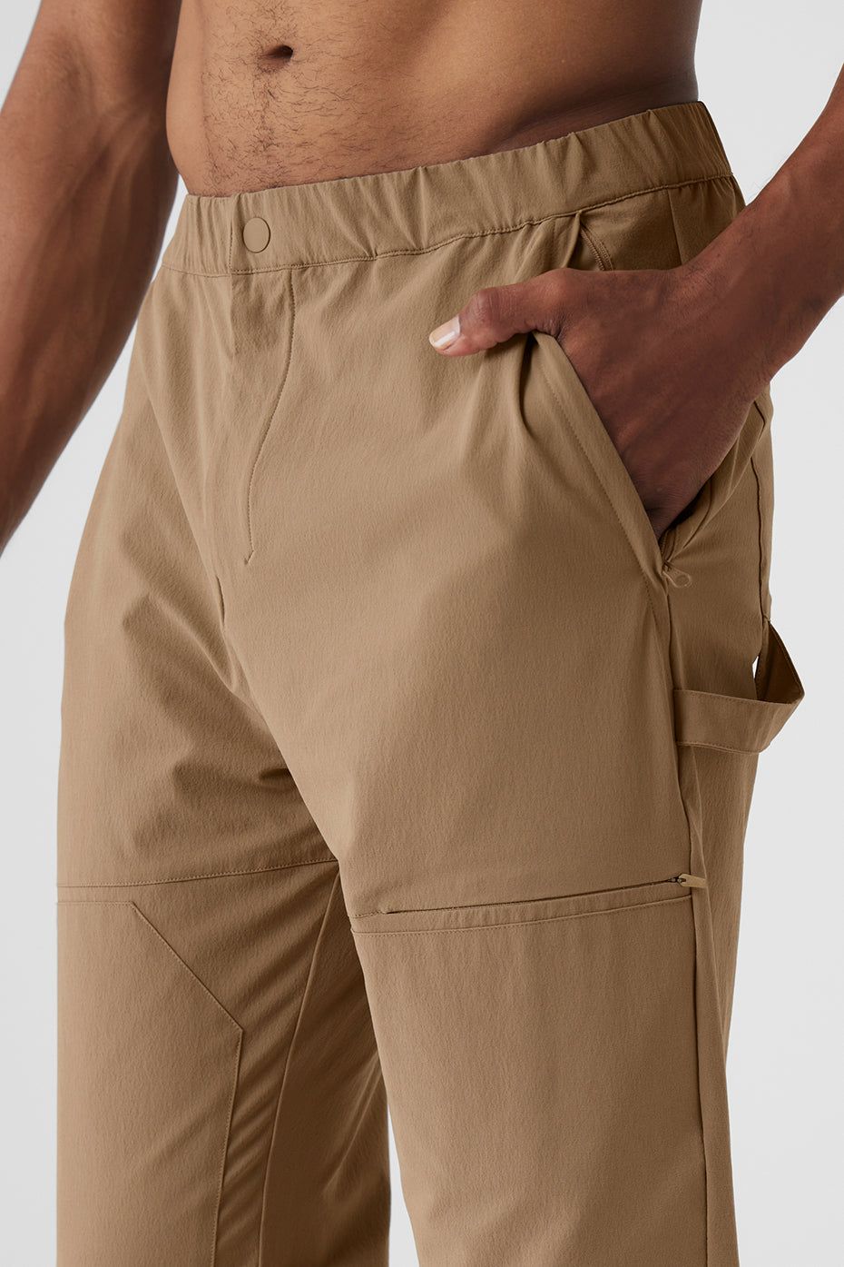 Co-Op Carpenter Track Pant - Gravel sold by Alo Yoga product image thumbnail 4