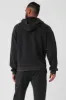 Chill Vintage Wash Hoodie - Black Wash sold by Alo Yoga