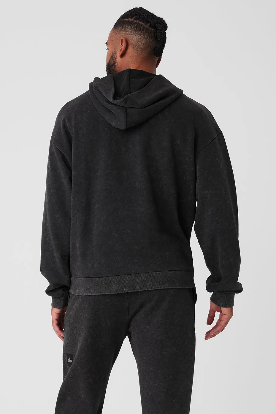 Chill Vintage Wash Hoodie - Black Wash sold by Alo Yoga product image thumbnail 2