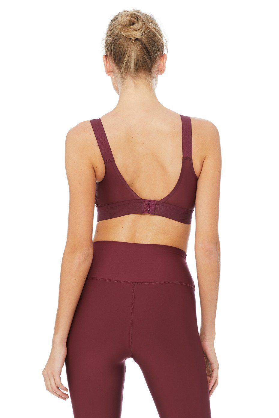 Max Support Heroine Bra - Black Cherry sold by Alo Yoga product image thumbnail 3