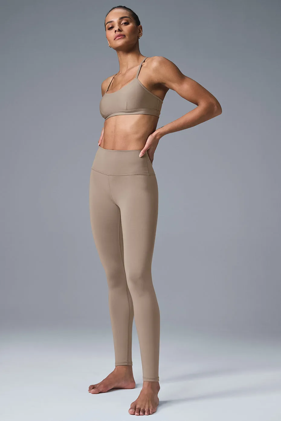 High-Waist Airlift Legging - Gravel sold by Alo Yoga product image thumbnail 5