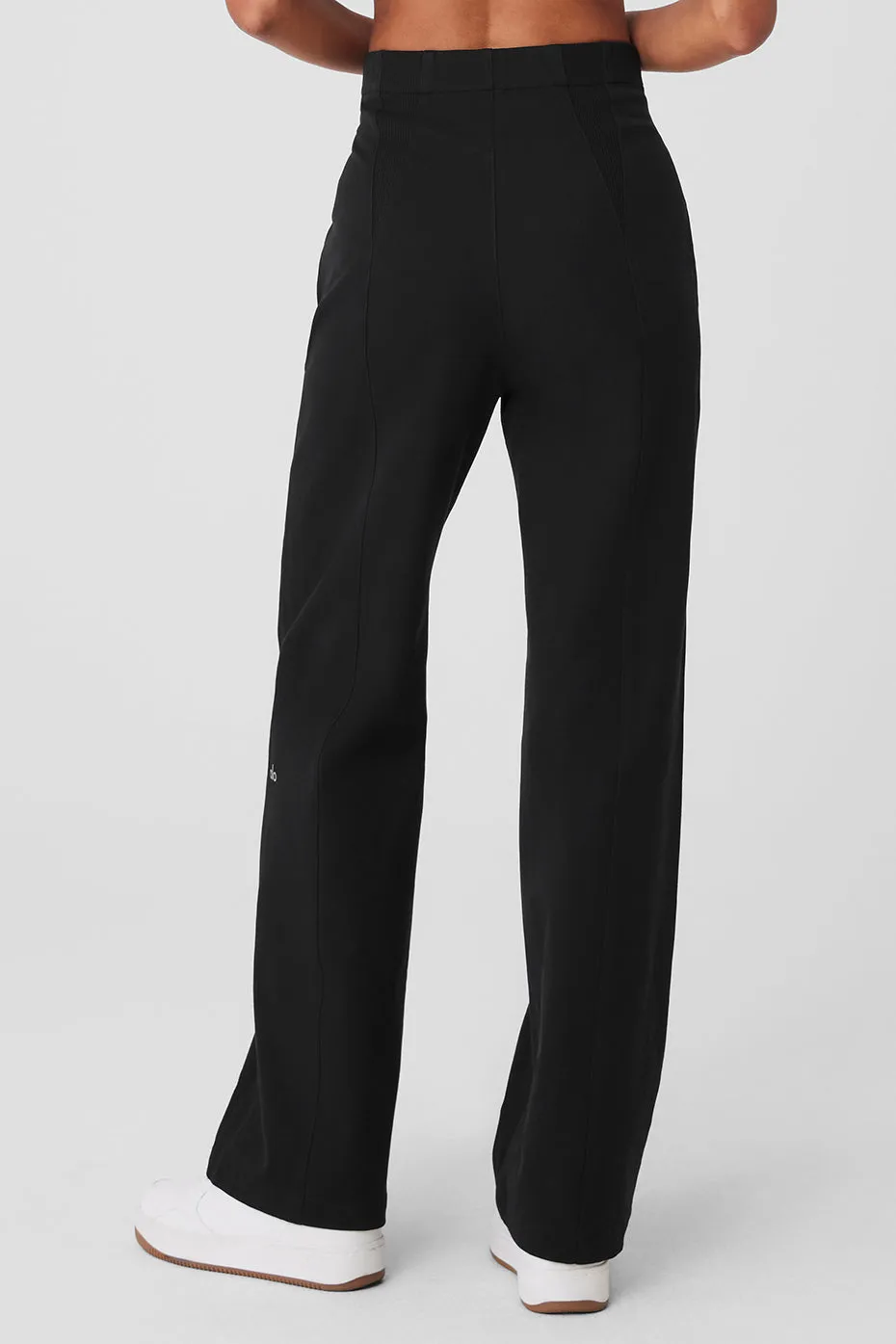 High-Waist On Point Moto Trouser - Black sold by Alo Yoga product image thumbnail 2