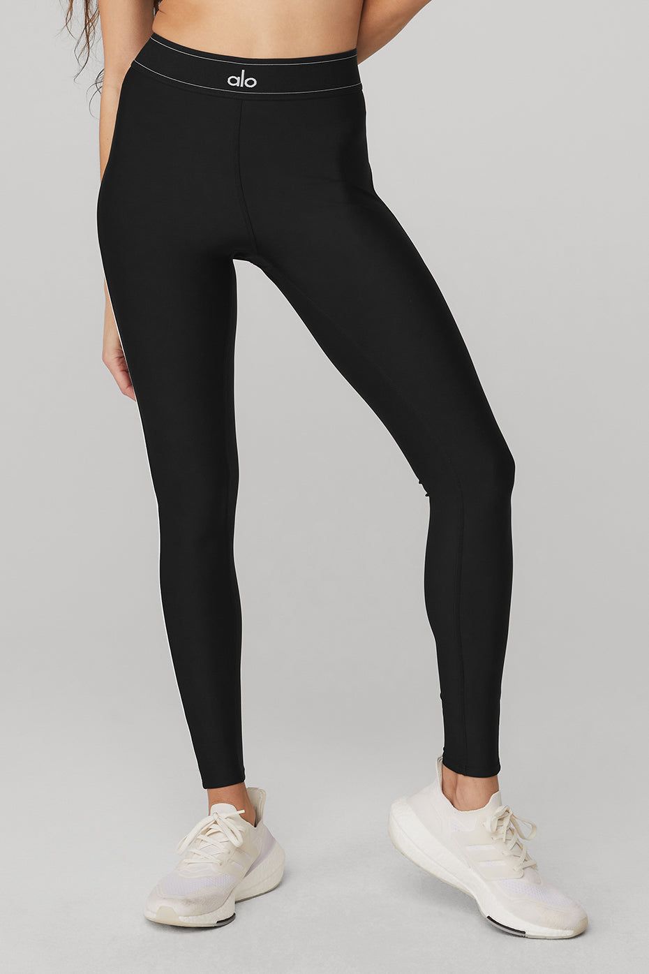 Airlift High-Waist Suit Up Legging - Black sold by Alo Yoga