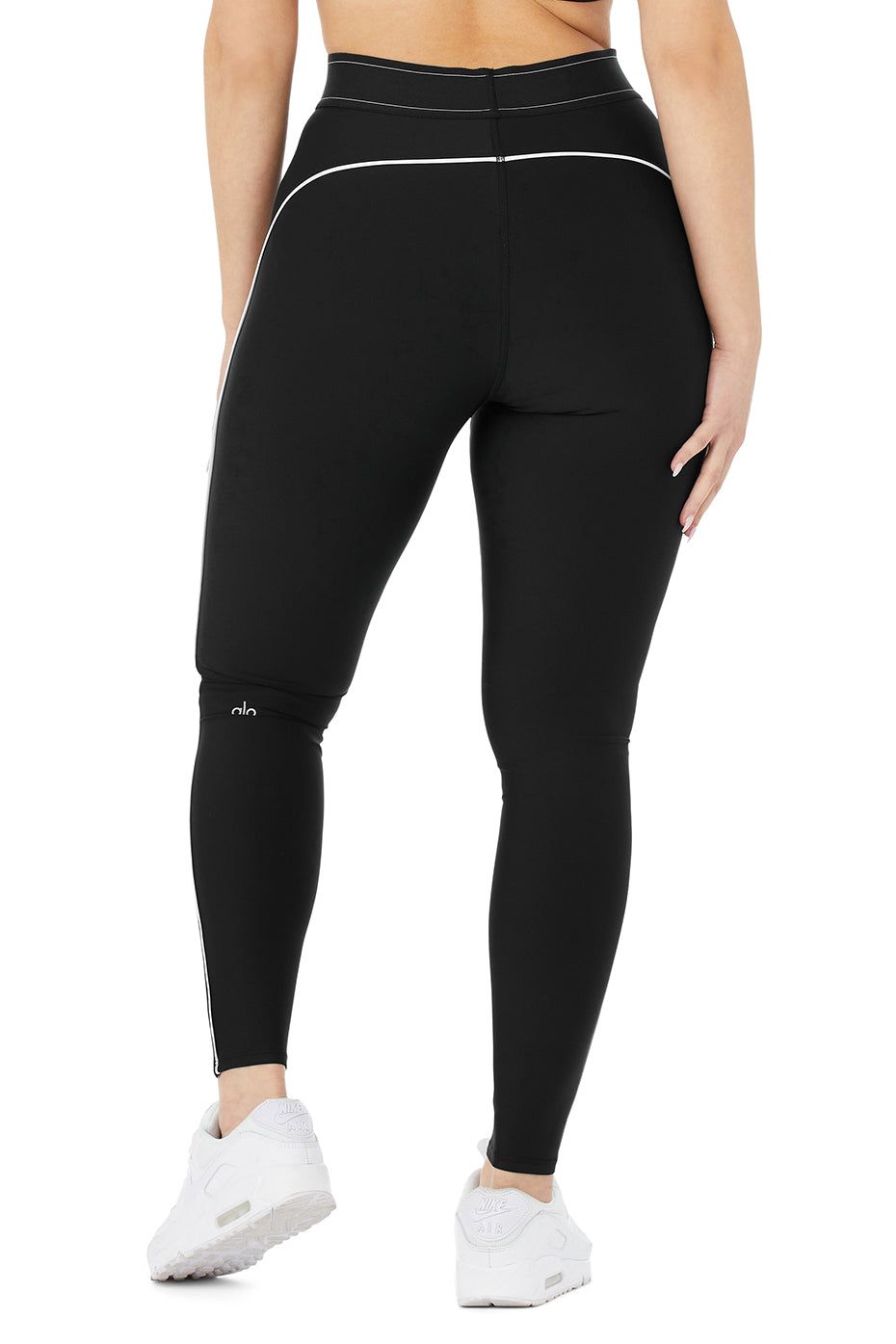 Airlift High-Waist Suit Up Legging - Black sold by Alo Yoga product image thumbnail 7
