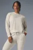 Soho Pullover - Oatmeal Heather sold by Alo Yoga