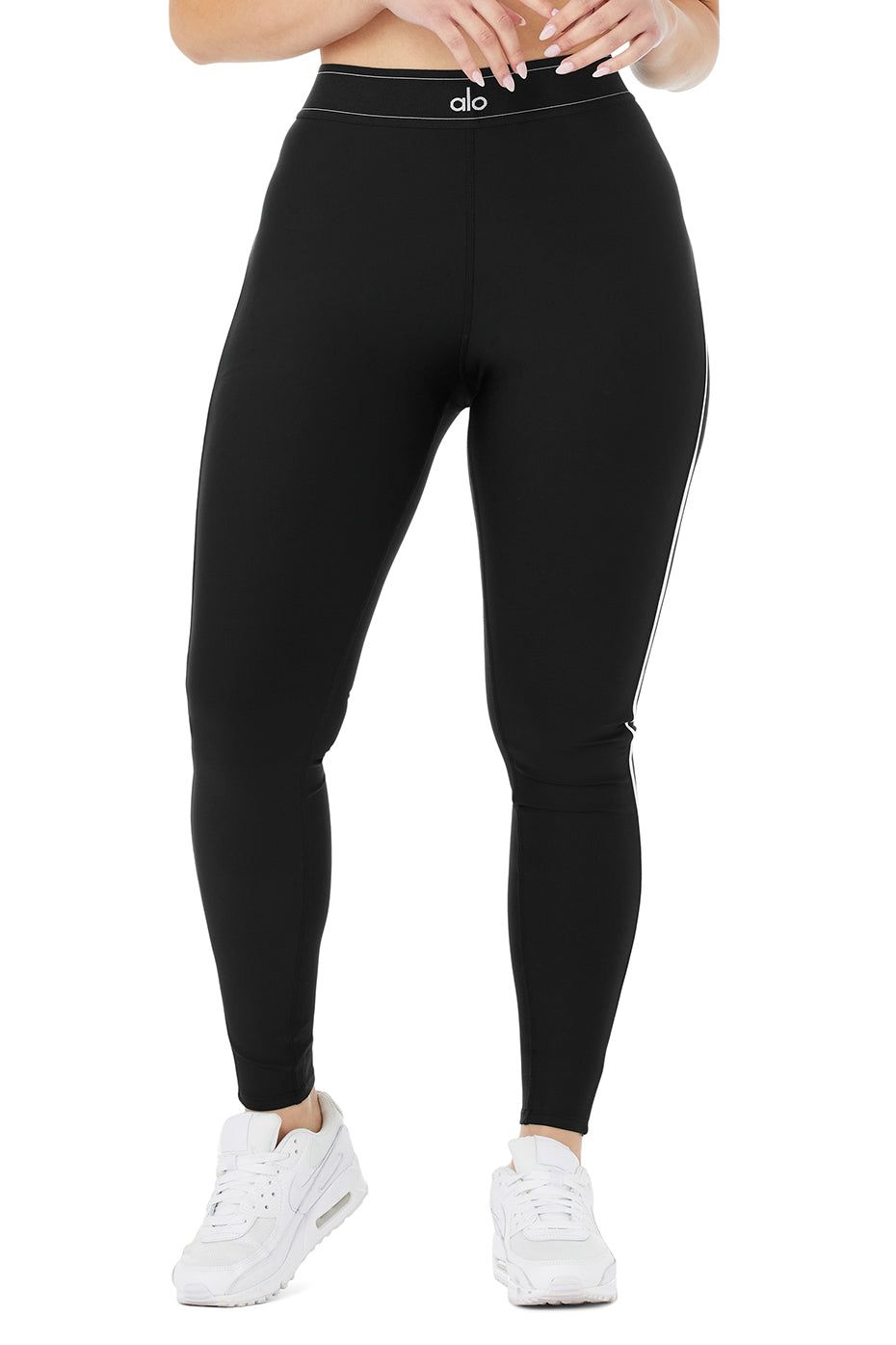 Airlift High-Waist Suit Up Legging - Black sold by Alo Yoga product image thumbnail 6