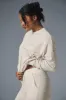 Soho Pullover - Oatmeal Heather sold by Alo Yoga