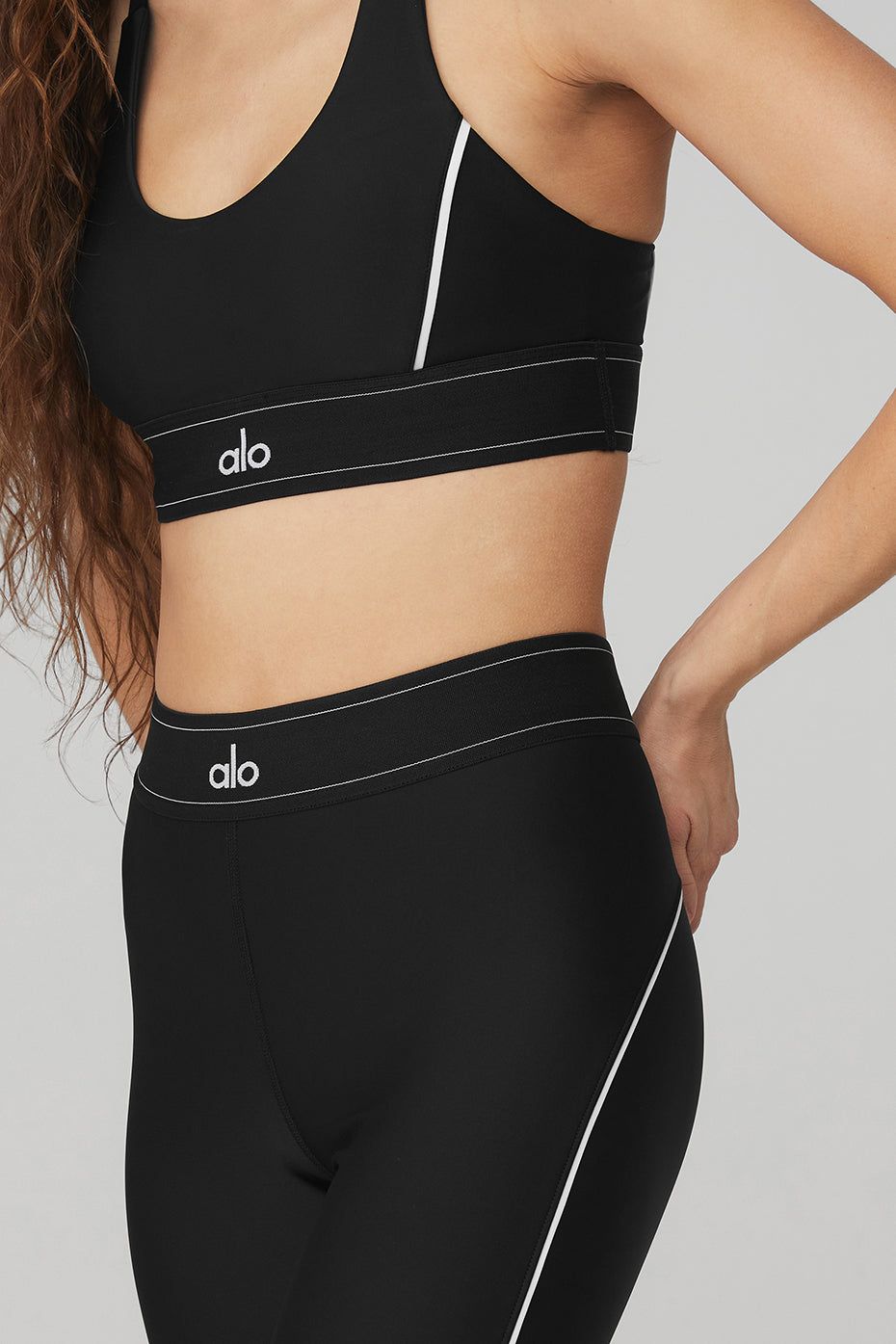 Airlift High-Waist Suit Up Legging - Black sold by Alo Yoga product image thumbnail 5