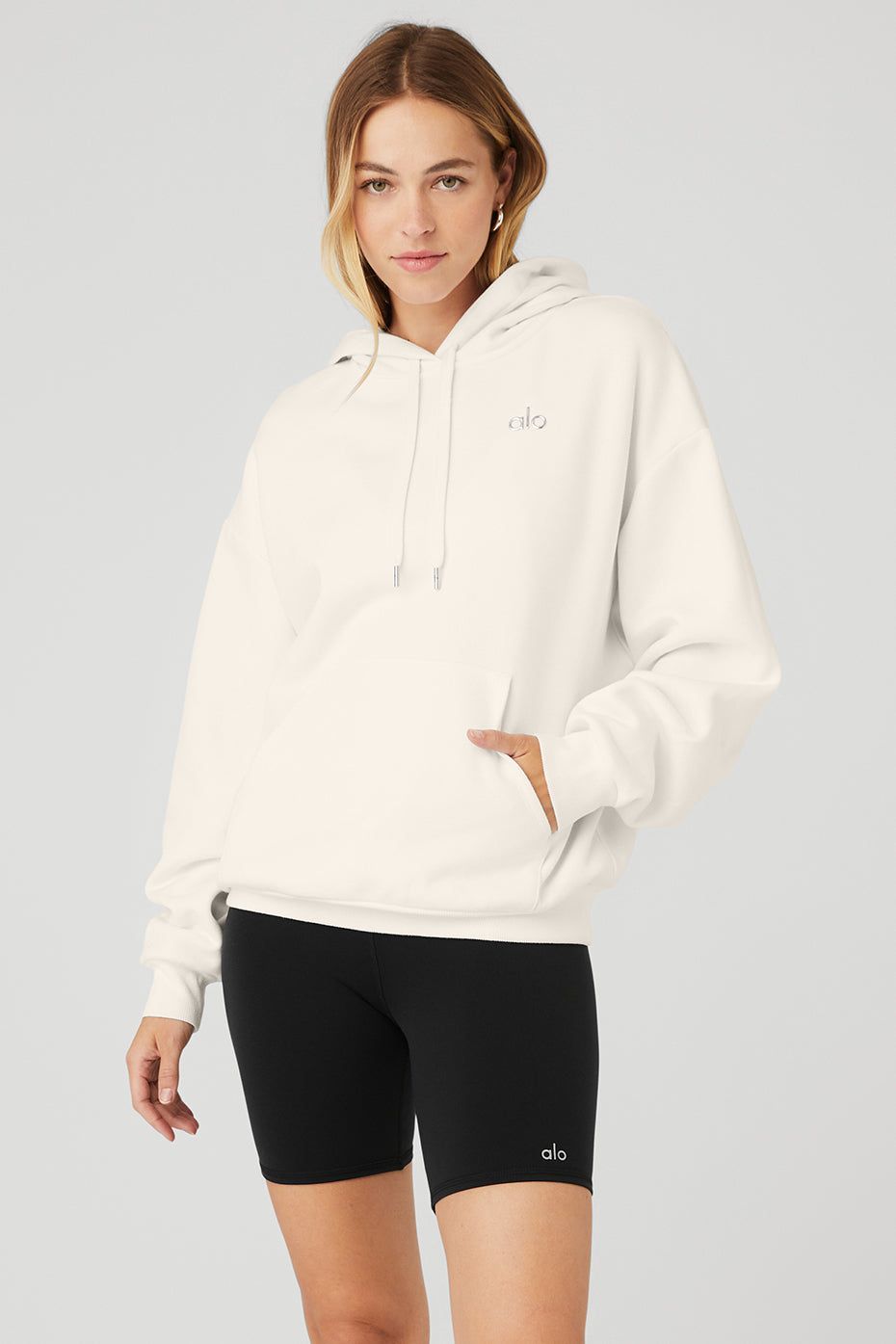 Accolade Hoodie - Ivory sold by Alo Yoga