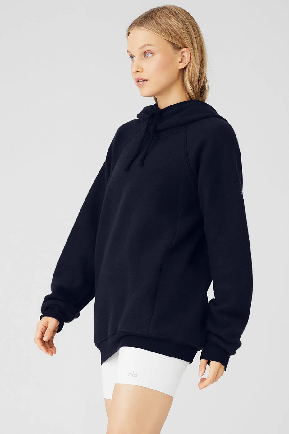 The Triumph Hoodie - Navy sold by Alo Yoga product image thumbnail 3