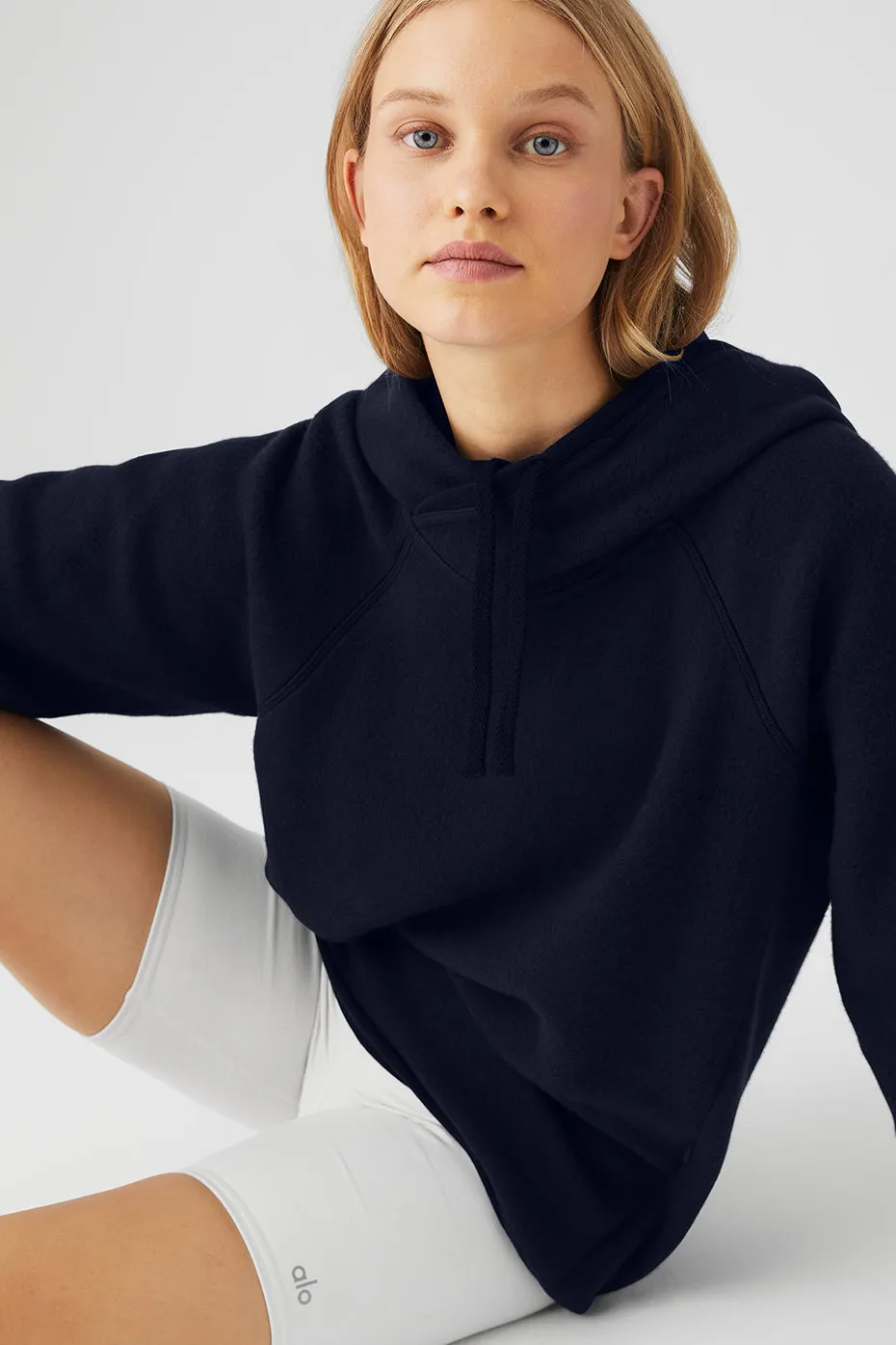 The Triumph Hoodie - Navy sold by Alo Yoga product image thumbnail 4