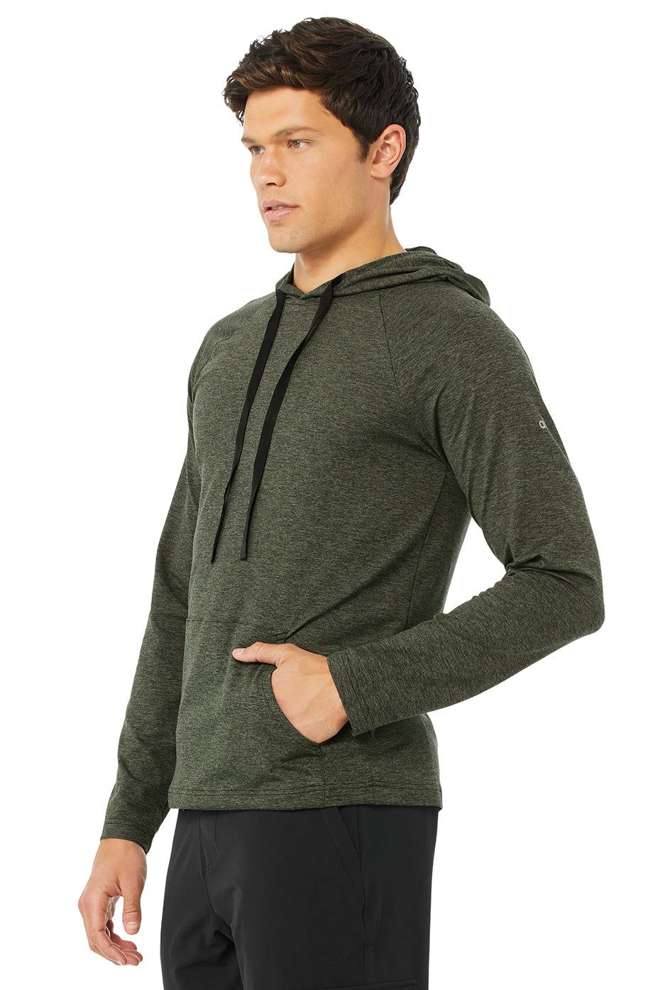The Conquer Hoodie - Hunter Heather sold by Alo Yoga product image thumbnail 3