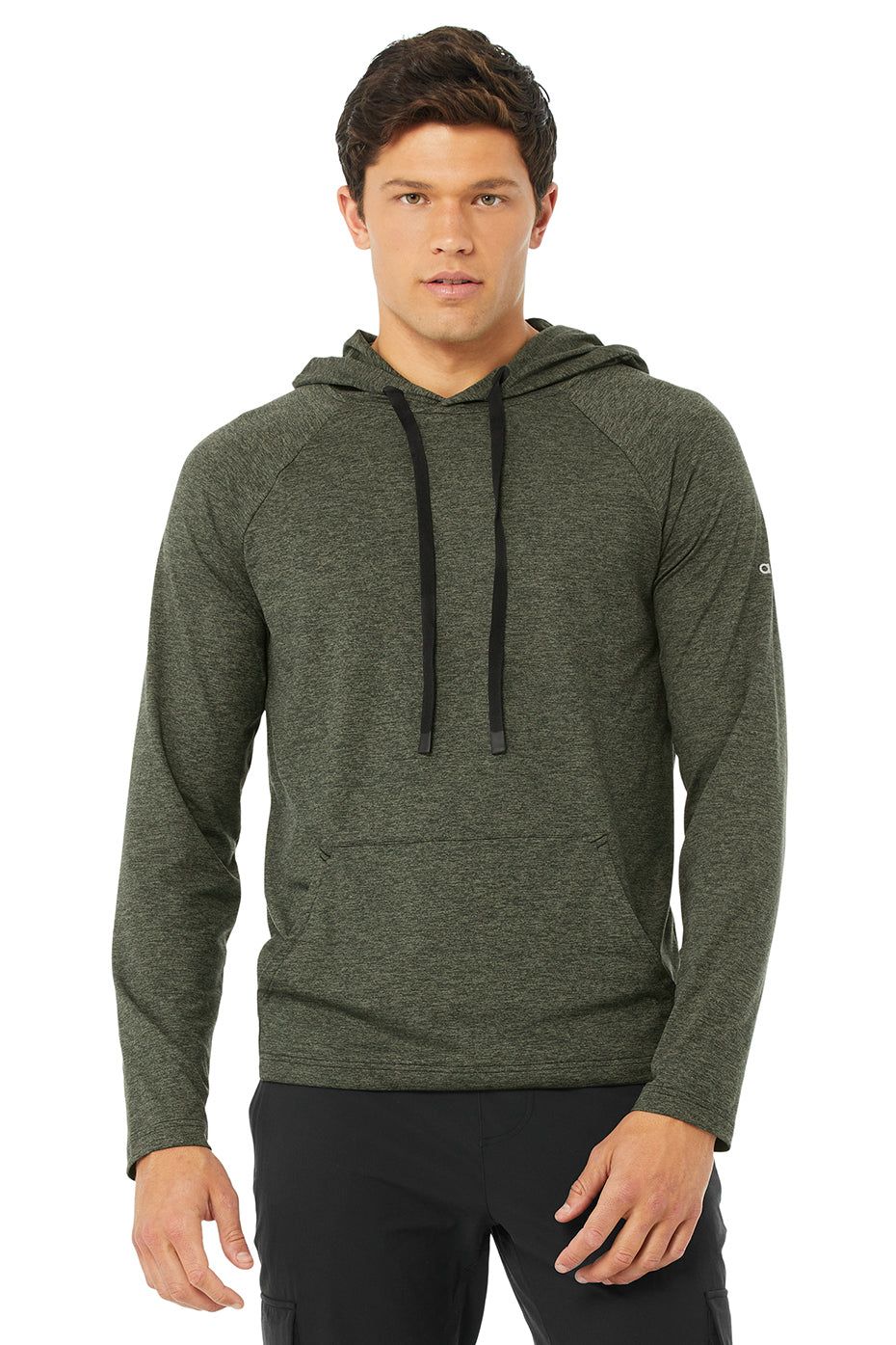 The Conquer Hoodie - Hunter Heather sold by Alo Yoga