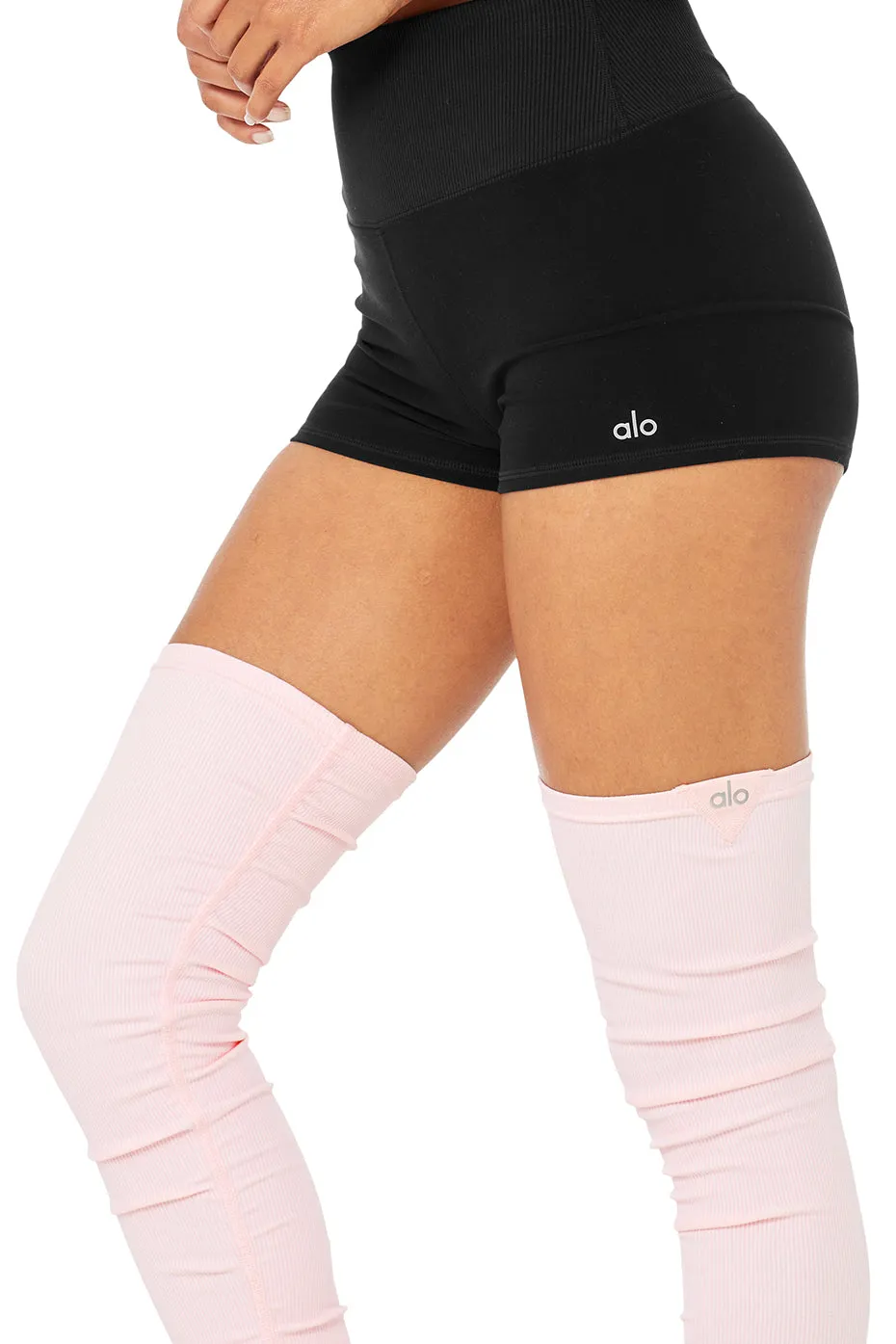 Goddess Leg Warmer - Powder Pink sold by Alo Yoga product image thumbnail 4