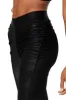 High-Waist Cinched Legging - Black Shine sold by Alo Yoga