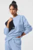 Accolade Crew Neck Pullover - Seashell Blue sold by Alo Yoga