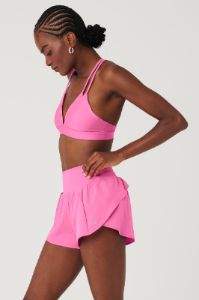 Airlift Layer Up Bra - Paradise Pink sold by Alo Yoga