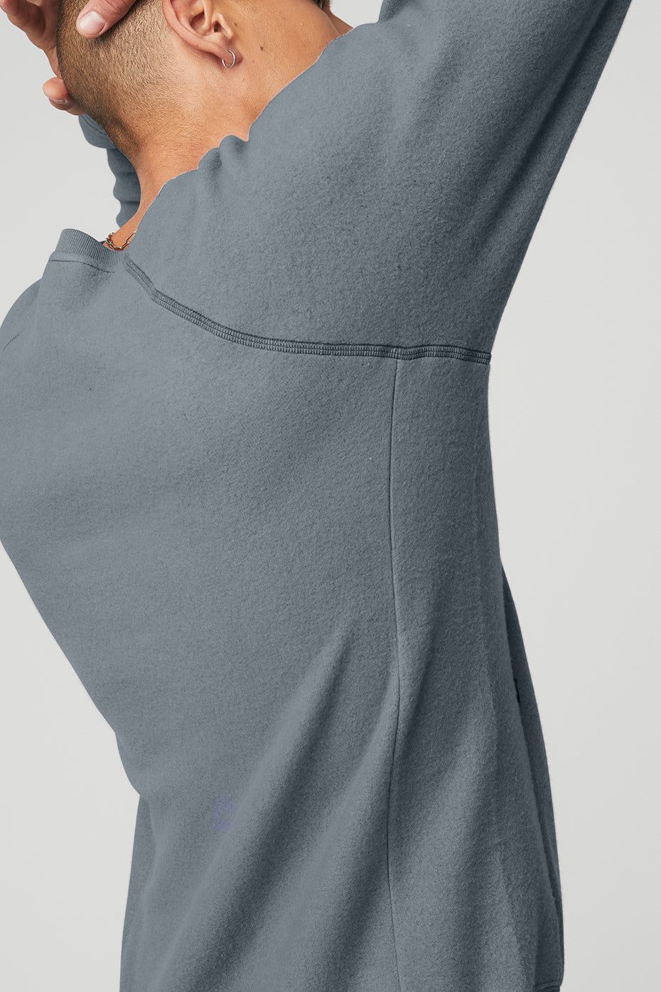 Triumph Crew Neck Sweatshirt - Steel Blue sold by Alo Yoga product image thumbnail 4