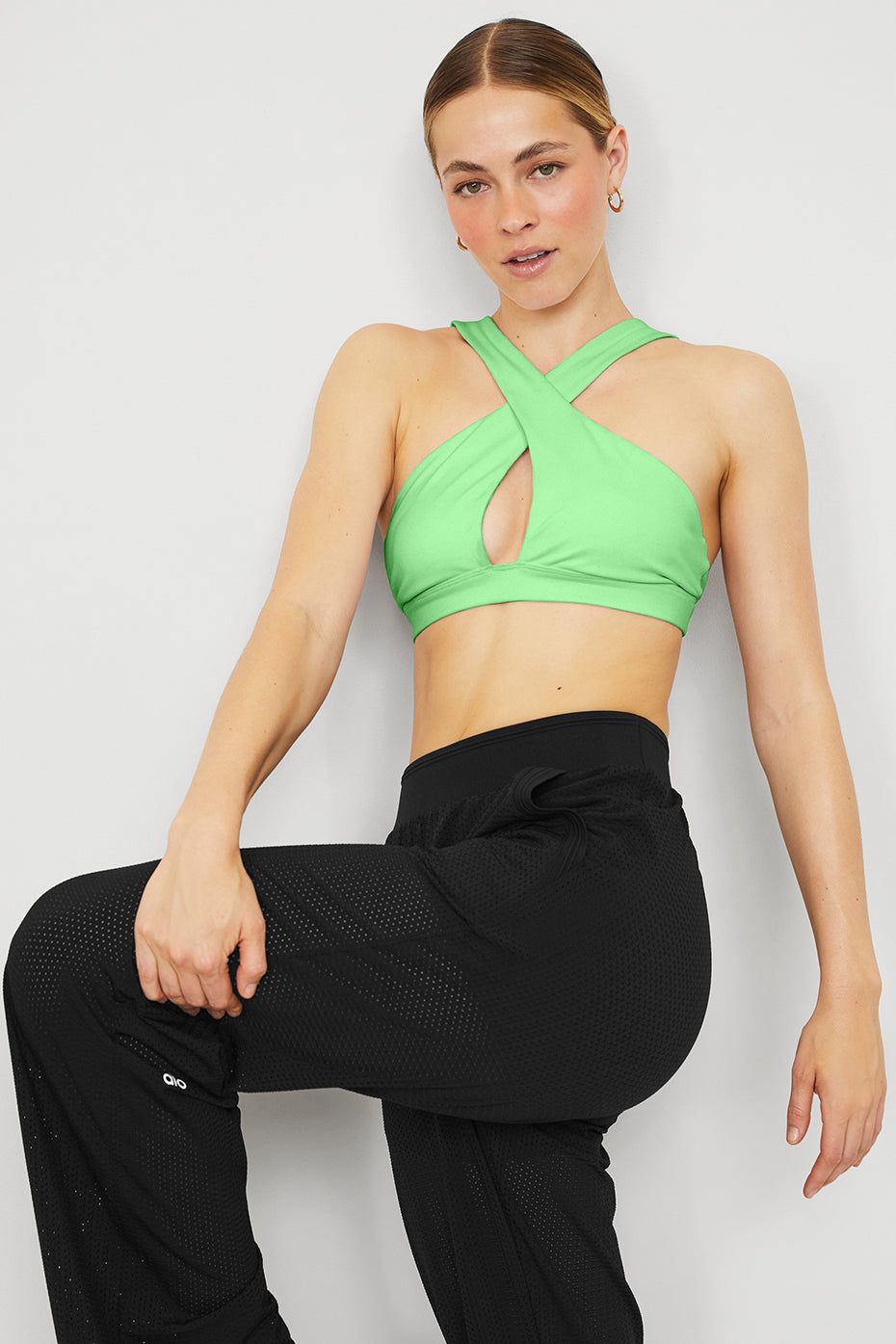 Airbrush Destination Bra - Ultramint sold by Alo Yoga product image thumbnail 5