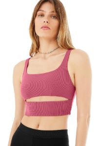 Slit Bra - Raspberry Sorbet sold by Alo Yoga