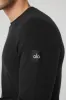 Micro Waffle Fast Break Long Sleeve Tee - Black sold by Alo Yoga