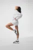 Accolade Hoodie - White sold by Alo Yoga