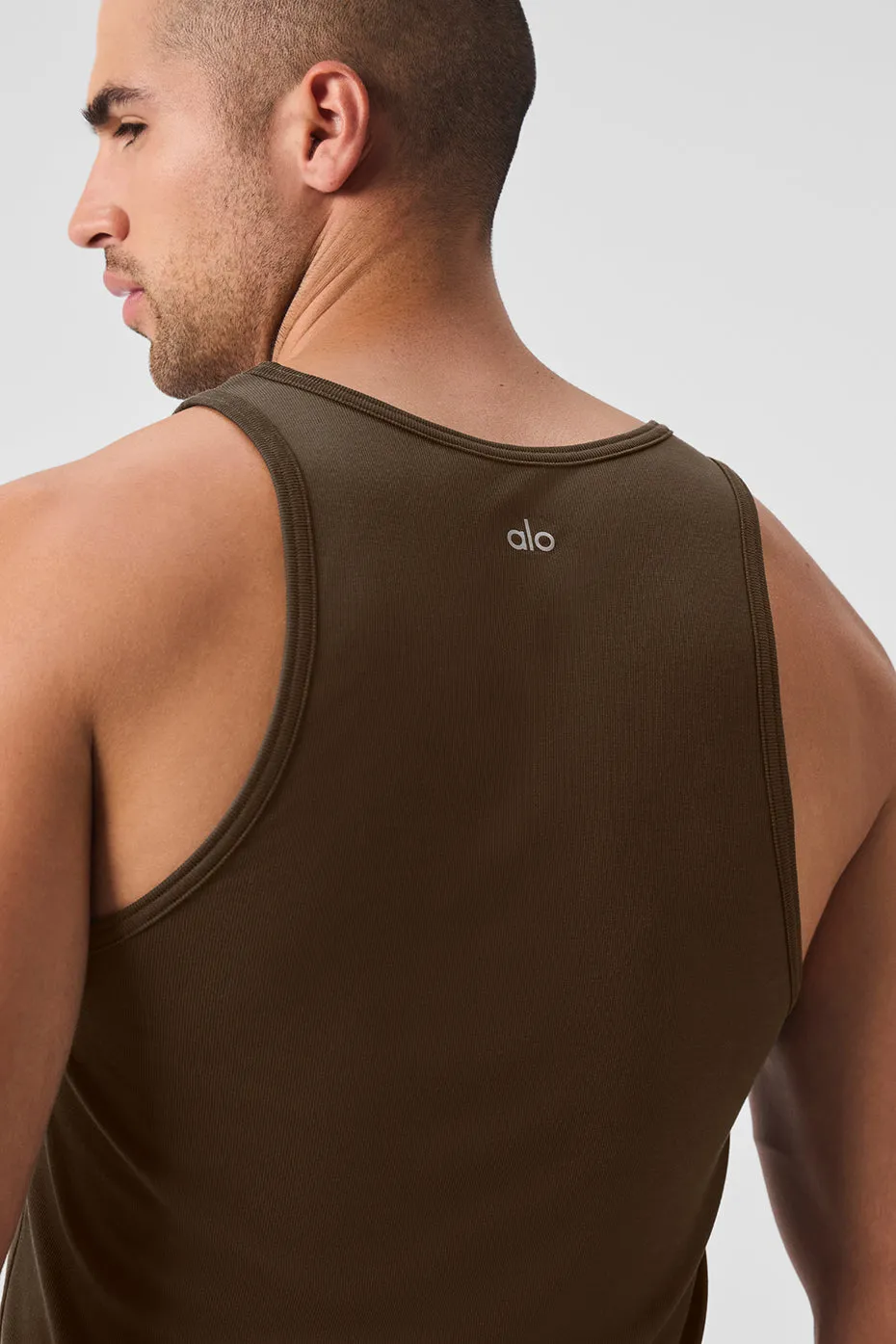 Everyday Modal Rib Tank - Espresso sold by Alo Yoga product image thumbnail 3